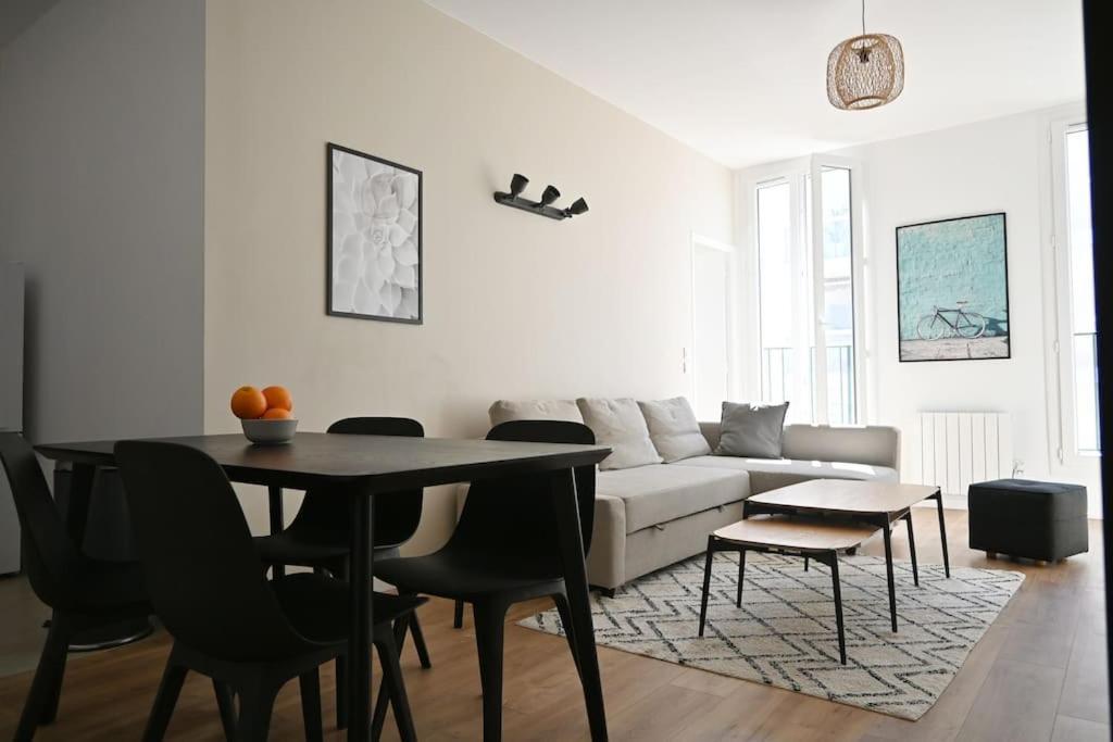 Magnifique Appartement T4, Plage Des Catalans Marseilles Exterior foto