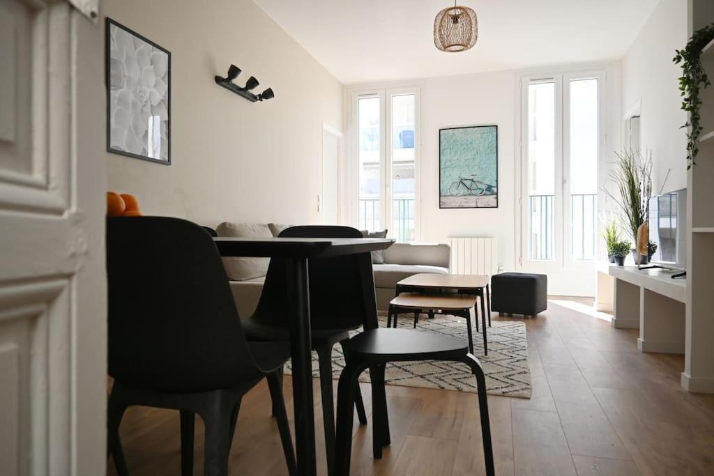 Magnifique Appartement T4, Plage Des Catalans Marseilles Exterior foto